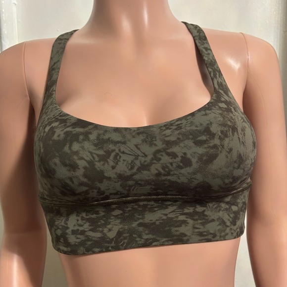 LULULEMON ATHLETICA Women's Olive Free to Be Long-Line Bra - Picture 6 of 12